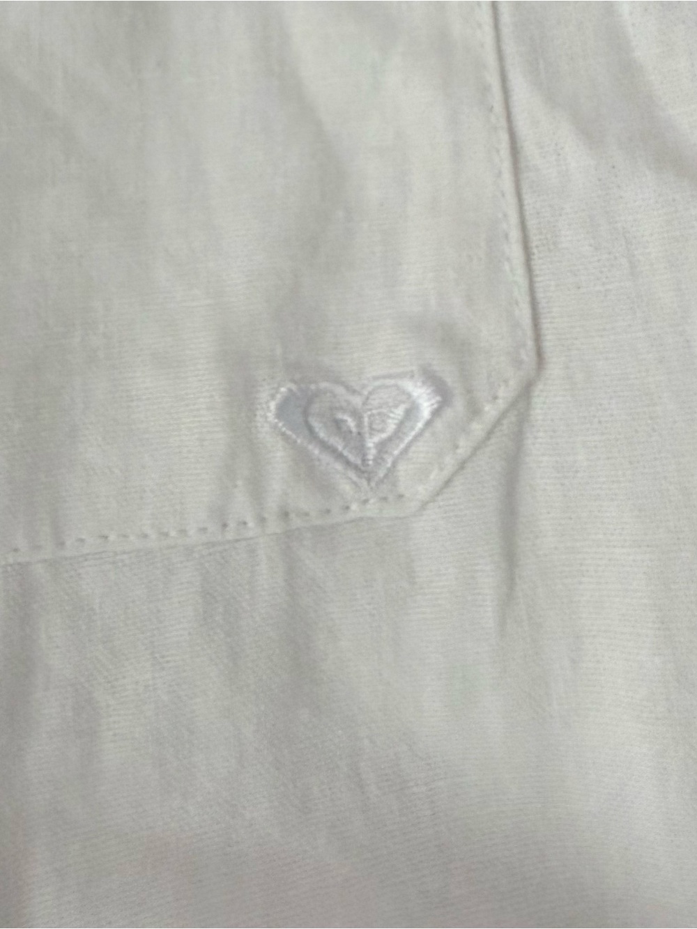 ROXY Oceanside Linen Blend Wide Leg Pants - Sea Salt White - Picture 6 of 10